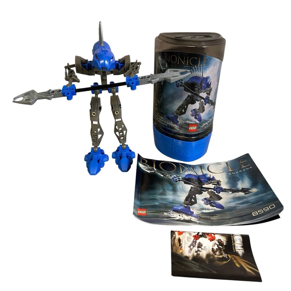LEGO Bionicle 8590 Rahkshi Guurahk 100% Complete